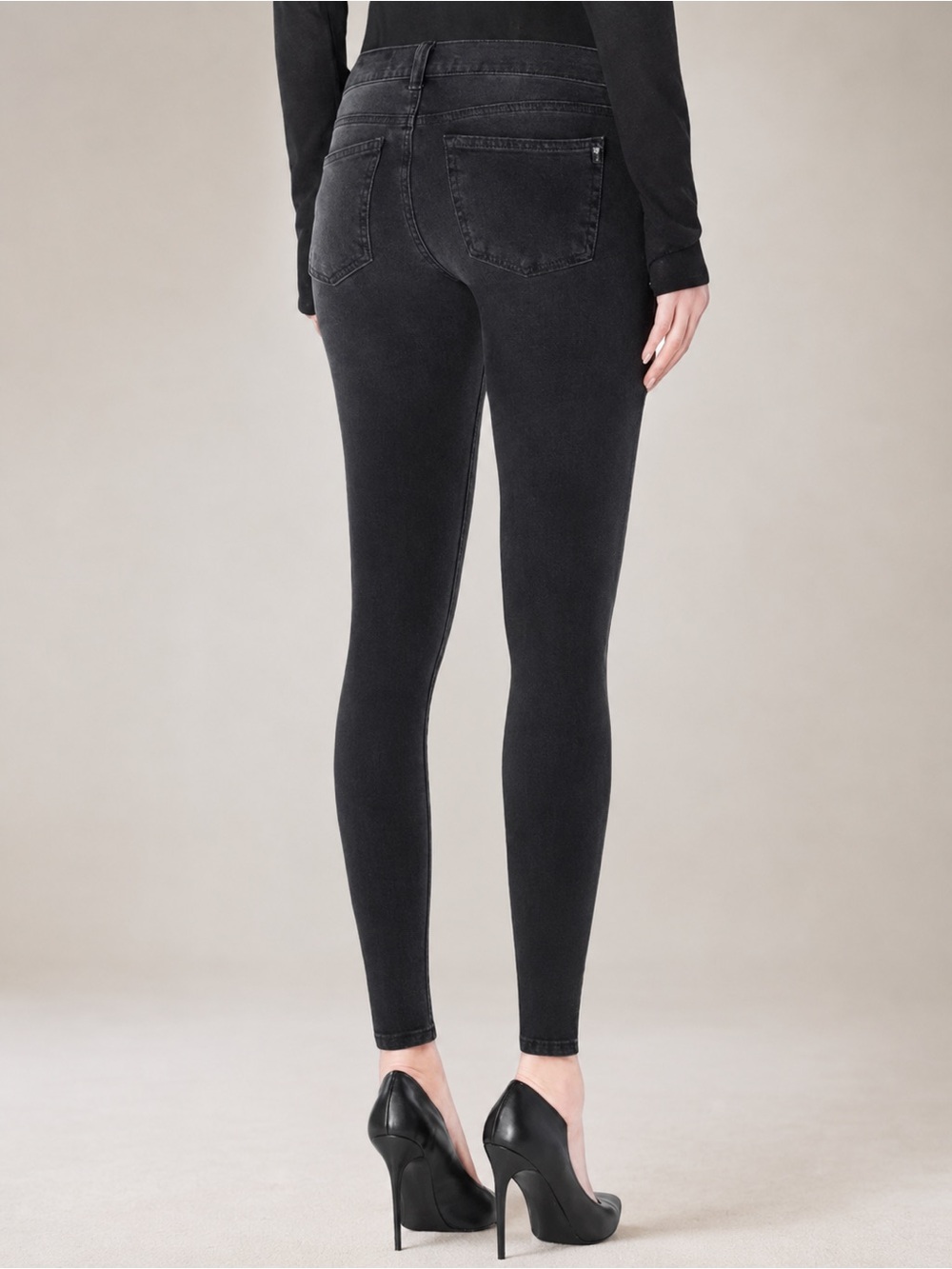 NWT SIWY Felicity Low Rise Skinny Jean • Thunderstorm • Grey Stretch Denim • 30 - Picture 8 of 16